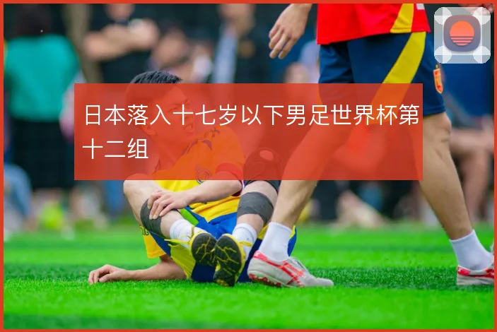 日本落入十七岁以下男足世界杯第十二组